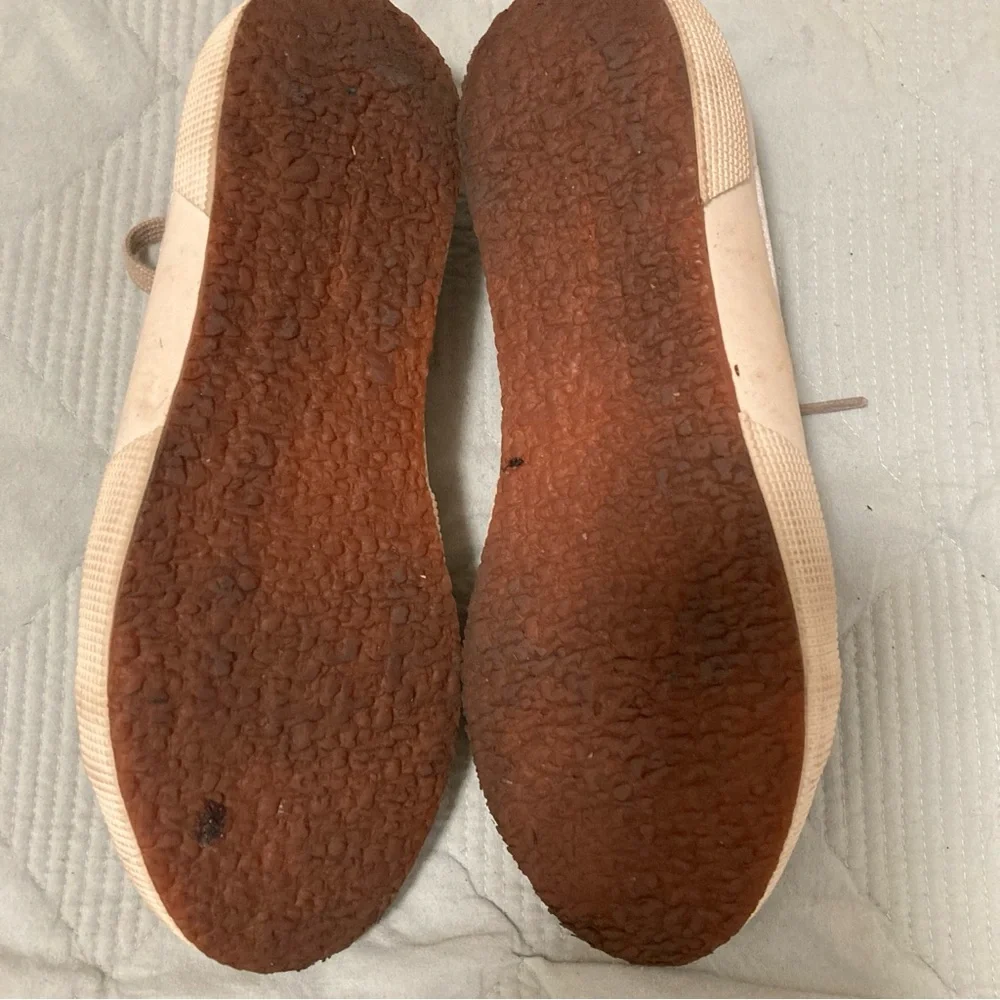 Superga Velvet Sneakers Skate Shoes Womens Size 7 Beige Tan S00DJRO - Picture 11 of 16